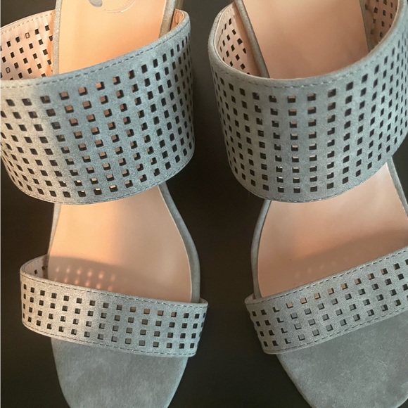Journee Collection - Sonya Women's Perforated Casual Mule Sandals. - Picture 5 of 6
